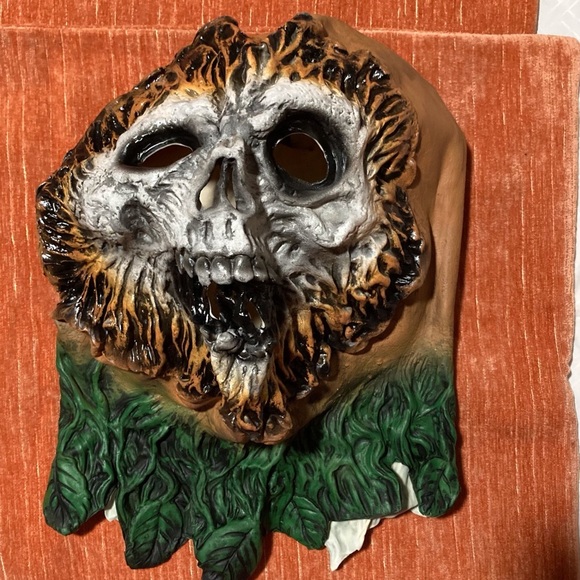 Party Zone Scary Rubber Mask | Ugly Man Skull Mask - Picture 1 of 6